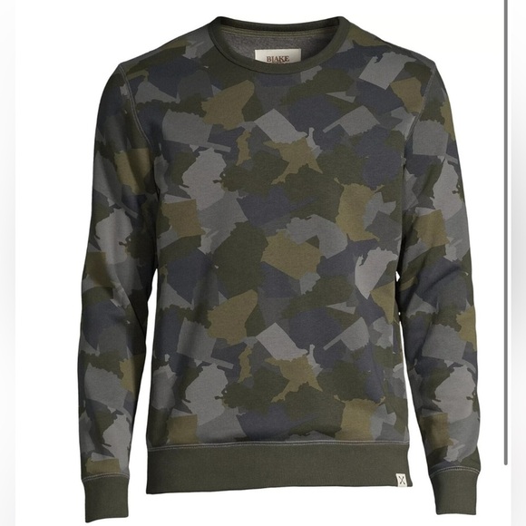 BLAKE SHELTON X Lands End Camo Sweatshirt UNISEX SOFT NWOT - Picture 4 of 8